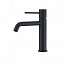 Grifo de lavabo monomando Monza negro mate de Imex